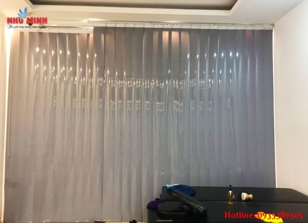 Màn ngăn lạnh màu ghi tại Đà Nẵng - mẫu ngăn lạnh pvc màu ghi Như Minh