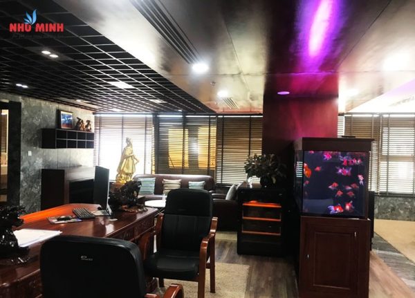 Rèm gỗ màu nâu óc cho tại đà nẵng - Mã SKK 17