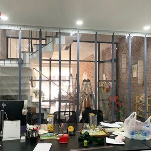 Rèm nhựa pvc nam châm từ tính ngăn lạnh điều hòa tại Đà Nẵng